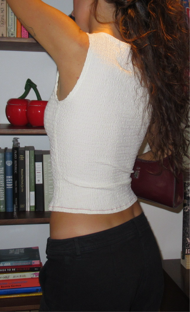 The Margo Top X Ivory