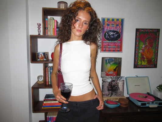 The Margo Top X Ivory