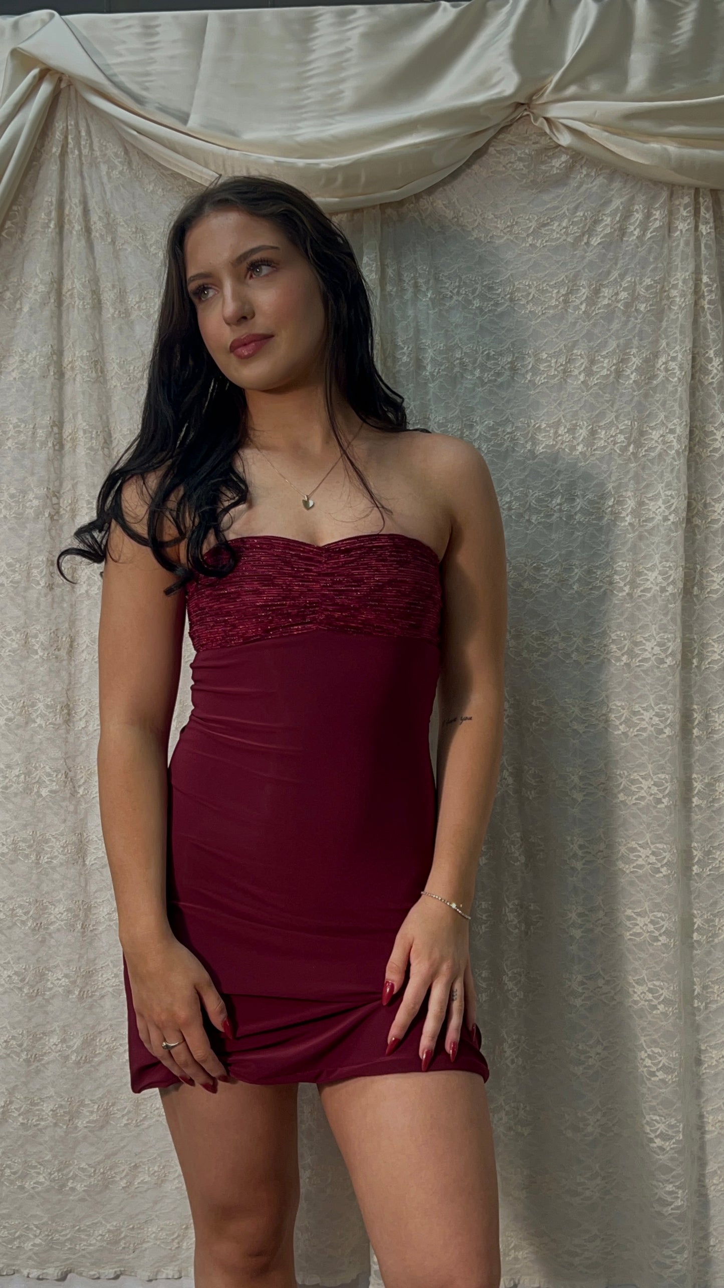 Strapless Dress